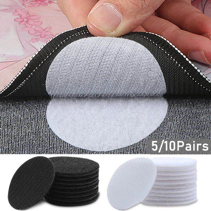 5pairs Seamless Double-sided Fixed Velcro Adhesive Sofa Bed Sheets