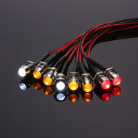 ไฟรถยนต์รุ่น8 Led 1/10 1/8ขนาด5มม. 2สีแดง5มม. 2แสงสีขาว5มม. 4แสงสีเหลือง