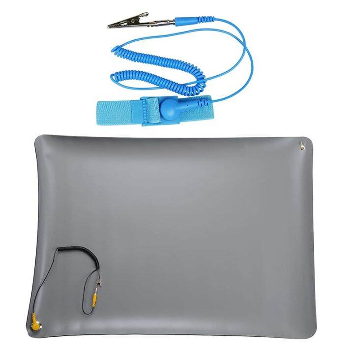700X500X2.0mm AntiStatic Mat+Ground Wire+ESD Wrist for Mobile Computer