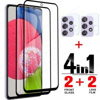 4 in 1 Tempered Glass For Samsung Galaxy A52s A52 5G Screen Protector Camera Lens Film For Samsun A 52s 52 Protective Glass