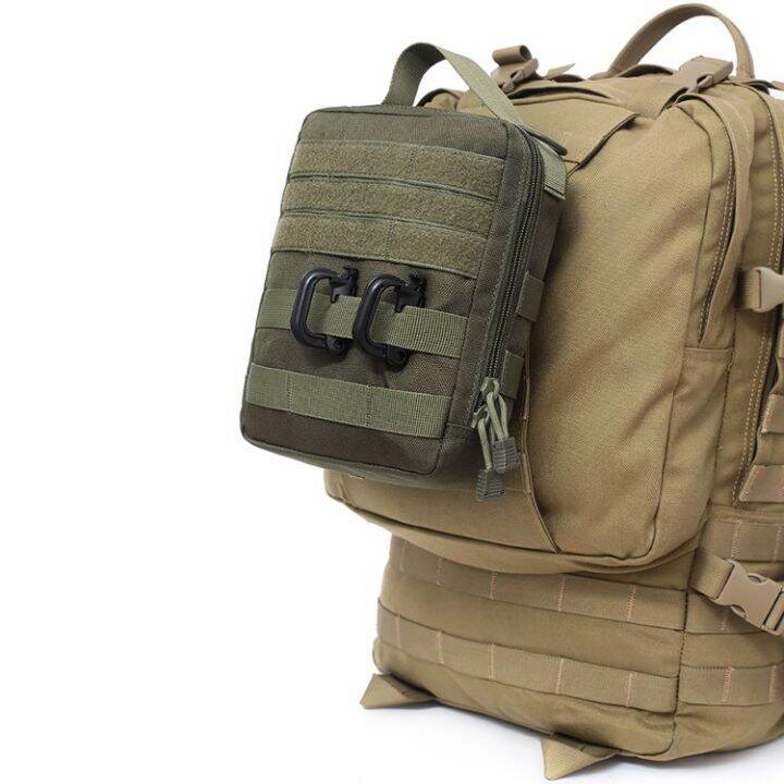 กระเป๋าแพทย์แบบพกพากลางแจ้ง-molle-กระเป๋าอุปกรณ์เสริม-edc-กระเป๋าคาดเอวเก็บของจิปาถะ