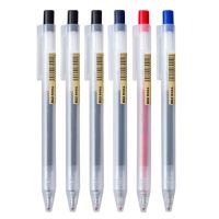 1/3Pcs/Set Kawaii MUJIs Gel Pen Black/Red/Blue 0.5mm Ink Japan Color Pen Office School Cute Ballpoint Pen Japanese Stationery