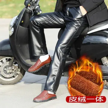 Motorcycle Riding Pants with Reflective Tape Adjustable Size Waterpr