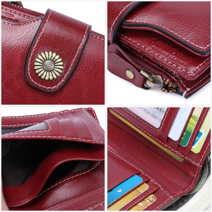 sendefn-fashion-women-wallets-split-leather-lady-short-purse-credit-card-holder-wallet