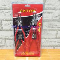 คีมถ่าง คีมถ่างแหวน คีมหุบแหวน คีมหุบถ่าง คีมถอดปิ้นล็อค 7 นิ้ว ANTON CIRCLIP PLIERS