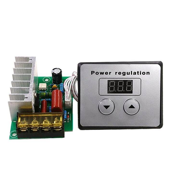 4000W SCR Voltage Regulator CNC High Power Electronic Digital Voltage ...