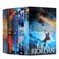 [] original English version of Posey Jackson Olympus hero series Volume 5 Percy Jackson heroes of Olympus Rick Riordan Leightons best-selling Youth Novels