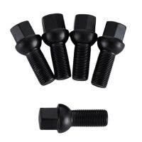 m12x1.5 Lug Bolts Ball Seat Back 17mm hex Shank Length  28mm/35mm/40mm/45mm  Car Wheel Bolts Nails  Screws Fasteners