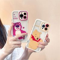 การ์ตูน หมีสตรอเบอรี่ เคสศัพท์ลายหมีพูห์ for 1413promax 12 11 เคสศัพท์ เคสศัพท์แบบนิ่ม