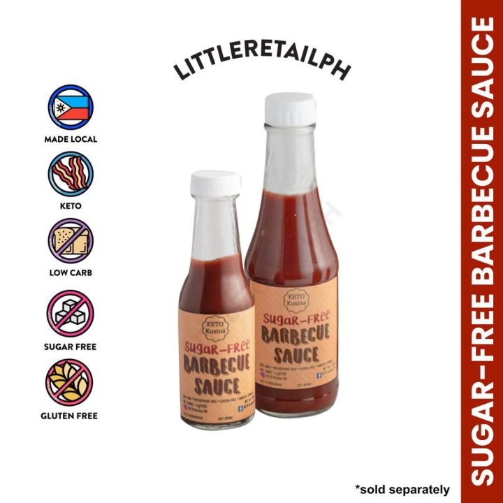 Keto Kusina SugarFree Barbecue (BBQ) Sauce Keto and Low Carb Approved Lazada PH