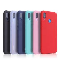 【Shell set] Huawei Y9 Y5 Y6 Y7 Pro 2019 Candy Case สำหรับ Honor 6A 6C Pro 7A 8A 8C 6X 7X 8X นุ่มกรณี Honor 8 9 10 20 Lite Silicon Case