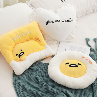 Sanrio Gudetama Throw Pillow Gift For Girls Kids Home Decor Sofa Cushion Stuffed Dolls Toys For Kids