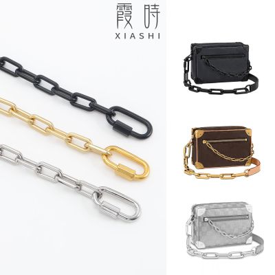 suitable for lv Presbyopia box chain hand-held armpit single shoulder slung metal chain replacement womens bag shoulder strap bag belt suitable for lv