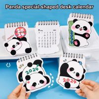 Desk Calendar Cartoon Panda Pattern 2024 Calendar Manage Time Plan Tasks Mini Calendar For Home School Office