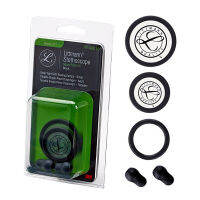 Littmann Stethoscope อะไหล่อุปกรณ์เสริม Tunable Diaphragm Rim Assembly Kit 40016สีดำสำหรับ Classic III