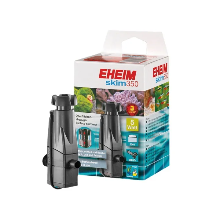 EHEIM SKIM 350 Compact Surface Skimmer Adjustable Flow Rate EU Plug for