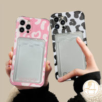 คู่ Leopard Card เคสมือจับสำหรับโทรศัพท์มือถือสำหรับ Vivo Y20 Y17 Y12A Y21S Y30G Y21T Y33s Y20G Y21 2021 Y20A Y12S Y20S Y11S Y11Y12i Y12 Y20S Y15แฟชั่นกระเป๋าสตางค์เคสโทรศัพท์อ่อนใสปกหลัง