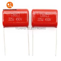 10PCS/LOT 63V 100V 250V 400V 450V 630V 2000V 103J 104J 105J 155J 223J 224J 225J 334J 474J 475J CBB Polypropylene film capacitor Electrical Circuitry P