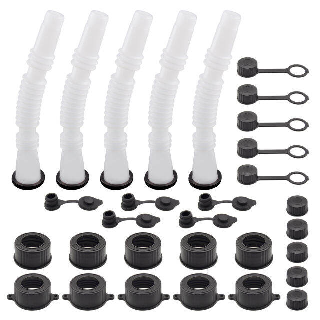 1-2-set-replacement-spout-gasket-seals-can-spout-parts-cap-kit-flexible-pour-nozzles-gasket-set-gas-can-spout-kit-yellow-black