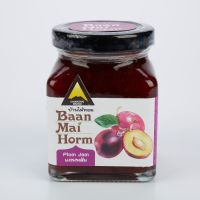 แยมลูกไหน แยมลูกพลัม plum jam homemade บ้านไม้หอม เชียงราย