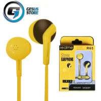 หูฟังเรียวมี Realme R65 Stereo Earphone ของแท้ เสียงดี ช่องเสียบแบบ 3.5 mm Jack ใหม่ล่าสุดจากเรียวมี BY GESUS STORE