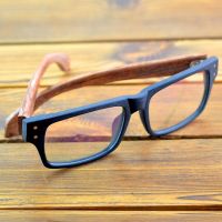 Leisure Style Rectangle Natural Wooden Frame Handcrafted Reading Glasses +0.75 +1 +1.25 +1.5 +1.75 +2 To +6