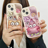 Supeso 3D บูติกการ์ตูนปลอกสำหรับ Samsung กาแล็คซี่ A02S A03S A04S A10S A32 A33เคสโทรศัพท์ A11 A12 A13 A21S A53 A22 A23 A03 A31หนังแกะสปันจ์บ็อบแพทริกกันล้ม4G 5G