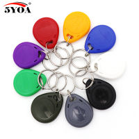 10pcs EM4305 T5577 Duplicator Copy 125khz RFID Access Control Porta Chave การ์ด Key Fob Token Ring Proximity-FGAN STORE