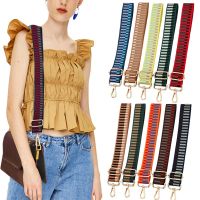 【YF】 3.8CM Wide Colorful Accessories Handbags Shoulder Crossbody Belts