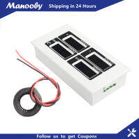 Manooby โฮสต์ + ปิด CT จอนิกซี่แอลอีดีแสดงผลมิเตอร์วัดพลังงานไฟฟ้าแอมป์มิเตอร์วัดแรงดันไฟฟ้าอุปกรณ์ไฟฟ้า