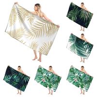 ∏◙ Bathroom Bath towel for adults sauna Large beach towel Gym towel Large hotel woman shower quick drying microfiber simple plant