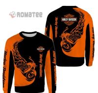 (ALL IN STOCK XZX)    Harley-Davidson Mens and Womens s-3XL Shirt Long Sleeve Quick Drying High Quality 03    (FREE NAME PERSONALIZED)