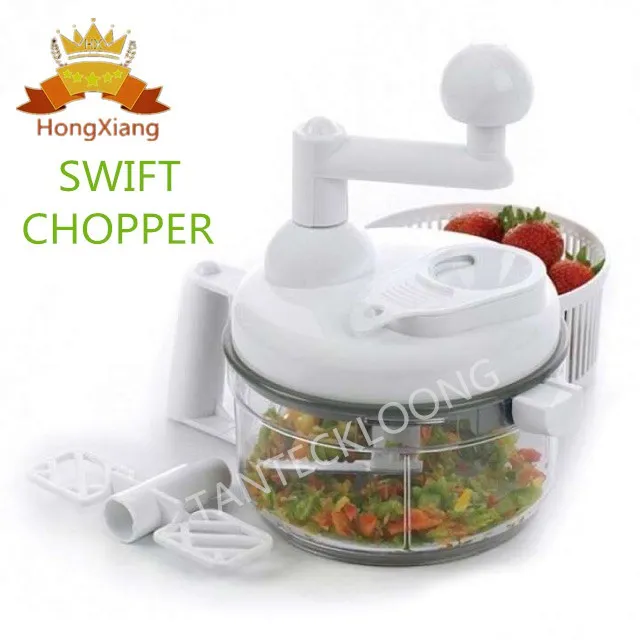 recurve knife star market Swift Chopper Manual Food Processor Salad for