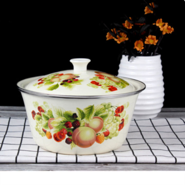 thicken-colored-enamel-soup-pot-bowl-with-lid-nostalgic-home-kitchen-fruit-and-vegetable-pot-salad-seasoning-pot-chinese-style