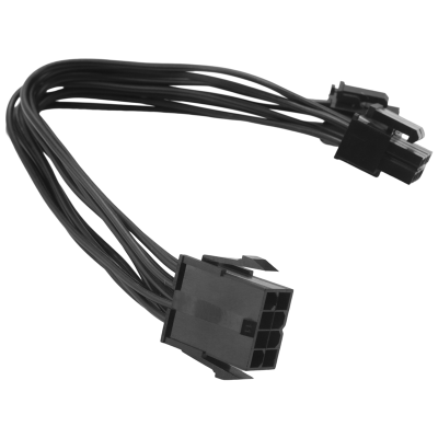 ”【；【-= CPU 8 Pin Female To CPU 8 Pin ATX 4 Pin Male Power Supply Converter Adapter Extension Cable For Motherboard (20Cm)