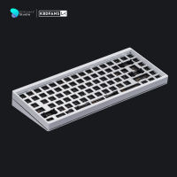 คีย์บอร์ด KBDFans KBD75 V3.1 Hot Swap DIY Kit E-white, aluminum plate