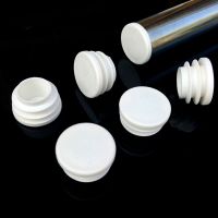 10Pc Round Steel Pipe Plug Plastic Round Tube Inserting End Caps Chair Leg Table Foot Socks Cover Floor Protector Pads Accessory