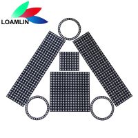 WS2812B 5050 RGB Led Digital Panel Light Matrix Flexible Screen 8x8 16x16 8x32 WS2812 Ring Individually Addressable Pixels DC5V