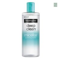 นูโทรจีนา ไมเซล่าเพียวริฟายอิ้งวอเทอร์ ลบเครื่องสำอาง Neutrogena Deep Clean Micellar Purifying Cleansing Water 400ml.