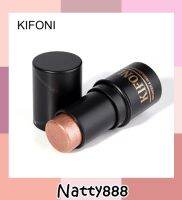 Natty888 KIFONI บรอนเซอร์&amp;ไฮไลท์  KF-07.40 3D คอนทัวร์ แบบแท่ง กันน้ำ ไม่มัน ไม่เปรอะเปื้อน มี8โทนสีให้เลือก KIFONI makup Bronzer&amp;Highlighter Stick 8 Colors