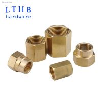 ✳ Water Gas Adapter Brass Fitting Pipe Connector Female To Female 1/8 1/4 3/8 1/2 Reducing Joint Air Coupling for Hose Connection