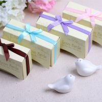 hotx【DT】 Wedding Favors Birds Spice Jar Pepper Shaker Set (2pcs) Supply