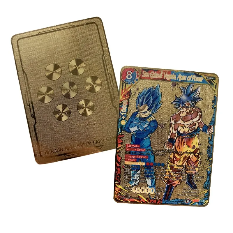 OOAK DRAGONBALL GT CARDDASS Part29 Gold Card No.127 1127 Super