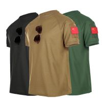 Mens T-Shirts Tactical Tshirts Military Tops Tees Breathable Loose Mesh Cotton Quick Dry Short Sleeve Shirt Special Arms Apparel