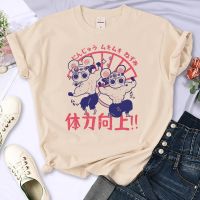 เสื้อยืดลาย Demon Slayer Kimetsu No Yaiba สำหรับผู้หญิงฮาราจูกุมังงะเสื้อยืดผู้หญิงแฟชั่นสตรีทแวร์เสื้อผ้าฮาราจูกุ2000S