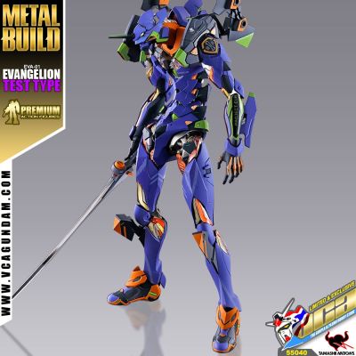 BANDAI TAMASHII NATIONS METAL BUILD EVA-01 EVANGELION TEST TYPE อีวานเกเลียน ฟิกเกอร์ VCA GUNDAM