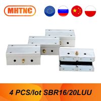 【HOT】✲ 4pcs/lot SBR16LUU SBR20LUU carriage bearings for SBR16 SBR20 support rail router RU/EU warehouse