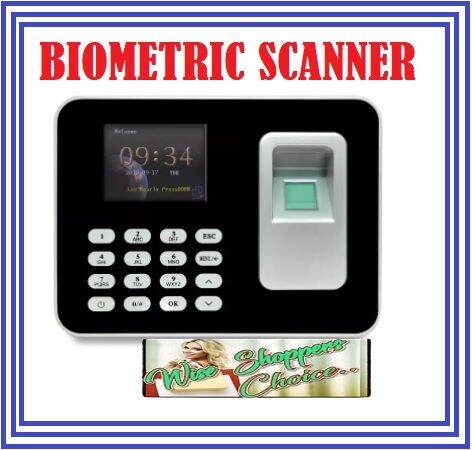 Fingerprint Scanner Time Attendance Machine Bundy Clock Via Usb