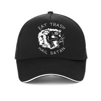 Eat Trash Hail Satan Possum hat men cotton summer fashion Kpop trucker hat Unisex adjustable Snapback hat gorra