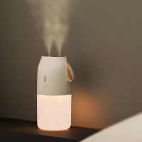 ✻ Wireless Air Humidifier Aroma Diffuser 2000mAh Battery Rechargeable Essential Oil Diffuser Double Nozzle Mist Maker Humidifier